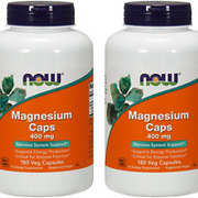 Magnesium 400Mg,180 Capsules (Pack of 2)