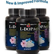 mind clarity - L-DOPA 99% EXTRACT - mood support pills 3 Bottle 180 Capsules