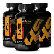 amino energy - L-LYSINE 1000mg - hair loss treatment - 3 Bottles
