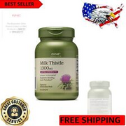 Herbal Plus Milk Thistle 1300mg Capsules - Gluten, Soy, Dairy-Free Liver Support