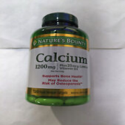 5 PACK Nature's Bounty 1200mg Calcium & 1000IU Vitamin D3, 120 Softgels