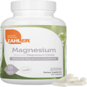 - Magnesium Supplement Capsules 200 Mg (250 Count) Certified Kosher Bioactive Ma