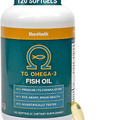 Omega 3 Fish Oil - 1100Mg DHA, 1100Mg EPA, Eye & Brain Health Supplement, Trigly