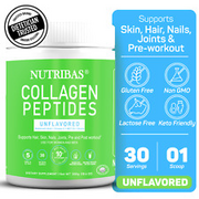 Multi Collagen Peptides Powder, Unflavored 10.6 Oz