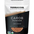 Terrasoul Superfoods Organic Carob Powder, 1 Lb - Cocoa Powder Alternative |