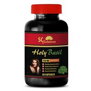 cholesterol blocker vibrant health - HOLY BASIL - holy basil seeds - 1 Bottle