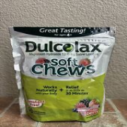 Dulcolax 60 ct Soft Chews Saline Laxative Mixed Berry Gentle Constipation Relief