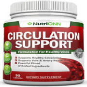 Blood Circulation Support - All Herbal Supplement for Healthy Blood Flow, Arter