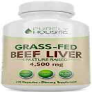 Grass Fed Beef Liver Capsules, 270 Capsules, 4500mg (750mg Each), Grassfed