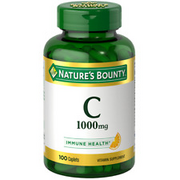 Nature's Bounty Pure Vitamin C Caplets, 1000 Mg, 100 Ct