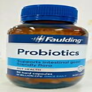 Faulding Probiotics 90 capsules *no refrigeration*