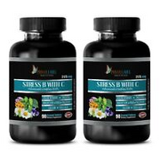 stress capsules - STRESS B WITH C - blood pressure natural supplements 2 BOTTLE