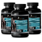 amino complete - MAXAMINO PLUS COMPLEX - pre workout for women 3 Bot 270 Tablets
