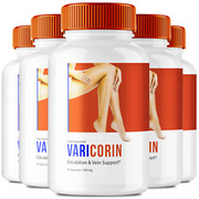 (5 Pack) Varicorin Capsules Varicorin Blood Formula Support Pills (300 Capsules)