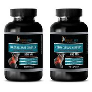super colon cleanse - COLON CLEANSE COMPLEX - liver health - 2 Bottles