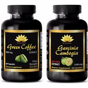 Fat loss capsules - GREEN COFFEE EXTRACT – GARCINIA CAMBOGIA COMBO - garcinia