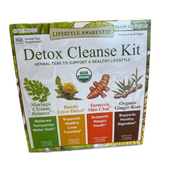 Detox Cleanse Kit, Herbal Teas to Support a Healthy Lifestyle 40 Teabags
