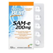 Doctor's Best  SAMe (Disulfattosylat), 200 mg, 60 magensaftresistente Tabletten