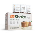 310 Nutrition - All-In-One Meal Replacement Shake - New Formula with Fiber Rich Vegan Superfood Blend - Natural Sweeteners - Low Carb Shake, Keto & Paleo Friendly - Gluten Free - 26 Essential Vitamins & Minerals - Variety Shake Box - Chocolate Bliss