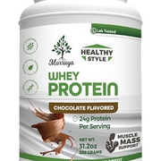Chocolate whey protein (Chocolate flavored)