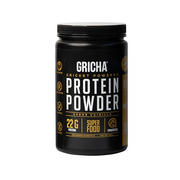 GRICHA Protein Powder with Supplements. Cricket and Plant Based, Best for Your Gut fulled with The 50% of Your Daily Needs of Probiotics, Vitamin B12, Vitamina D, Zinc and Iron. (1.8 Lbs, Vanilla)