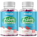 Euapeark Prebiotic Fiber Gummies-Vegan,2 Packs-3