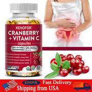 Cranberry Extract 25,000mg 120 Capsules With Vitamin C & Vitamin E