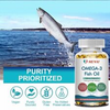 Omega 3 Fish Oil Capsules Triple Strength Joint Support 3600 mg EPA & DHA