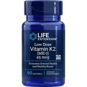 Life Extension Low Dose Vitamin K2 Mk-7 45 mcg 90 Sgels EXP 11/21 FREE SHIPPING
