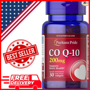 Puritan's-Pride Q-Sorb Co Q-10 200 mg-30 Rapid Release Softgels | Supports Heart