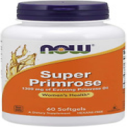NOW Supplements, Super Primrose 1300 Mg with Naturally Occurring GLA (Gamma-Lino