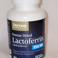 Jarrow Formulas Freeze Dried Lactoferrin 250 mg 60 Capsules Exp 06/2024