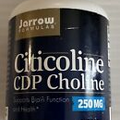 Jarrow formulas Citicoline CDP Choline 250mg Brain Health 120 Capsules Exp 7/24