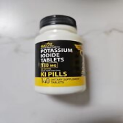 KI Potassium + Iodide Tablets 130 MG 140 Tablets Survival Kit