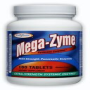 Enzymatic Therapy Mega-Zyme, Systemic Enzymes 200 Tablets