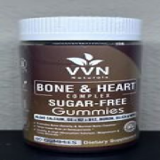 VVN Naturals Bone & Heart Complex - Algae Calcium- D3 +K2+B12, Boron- 60 Gummies