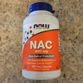 NOW Foods N acetyl Cysteine NAC Supplement  600mg 100 Capsules Exp 2028 New