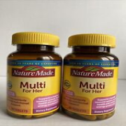 2PK Nature Made Multi for Her Including Iron&Calcium 90 Tablets Each