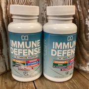 (2) Dakota Immune  Defense 7 IN 1 Immune Support Zinc Ginger 60 Caps BB 01/24