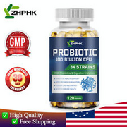 Probiotics 100 Billion CFU 120pcs Capsules High Potency Digestive Immune Health