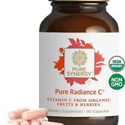 PURE SYNERGY Pure Radiance C | Organic Vitamin C Capsules | 100% Natural,...