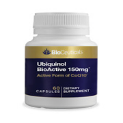 Bioceuticals UBIQUINOL BioActive CoQ10 :: Antioxidant Heart Health : 300mg 150mg