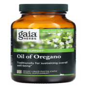 Gaia Herbs Oil of Oregano 120 Vegan liquid Phyto-Caps Immune Support