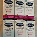 (6) Pedialyte w/Immune Support Electrolyte Powder Berry 6ct each Exp 6/24