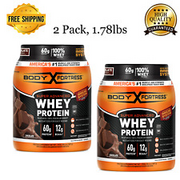 Body Fortress Super Advanced 100% Premium Whey Protein Powder, Chocolate, 1.78lb
