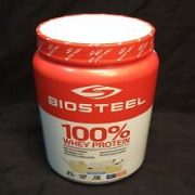 Biosteel 100% Pure Whey Protein Isolate Low Fat Non-GMO Vanilla 25.6oz (725g)