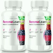 (2 Pack) FemmeLean Weight Loss Pills for Women to Boost Metabolism and Energy