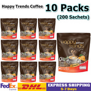 10X Happy Trends Coffee Healthy 32In1 Collagen Nourish Skin Weight Diet Healthy