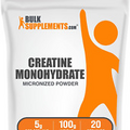 BULKSUPPLEMENTS.COM Creatine Monohydrate Powder - Creatine Supplement, Micronize