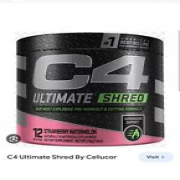 Cellucor C4 Ultimate Shred 7.4oz Pre Workout Powder - Strawberry Watermelon